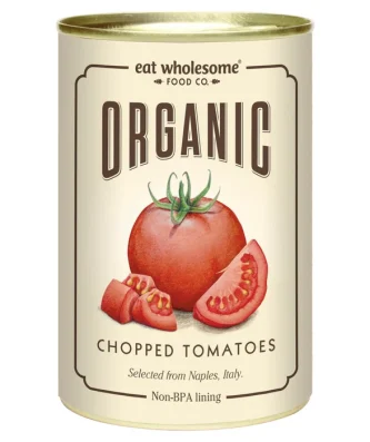 Eat Wholesome Organic Chopped Tomatoes 400g