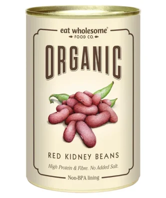 Eat Wholesome Organic Red Kidney Beans 400g