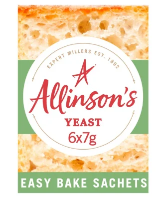 Allinson Easy Bake Yeast 6 x 7g