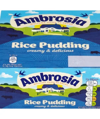 Ambrosia Rice Pudding 4 x 125g