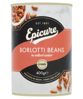 Epicure Borlotti Beans 400g