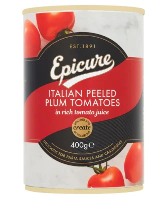 Epicure Italian Peeled Plum Tomatoes 400g