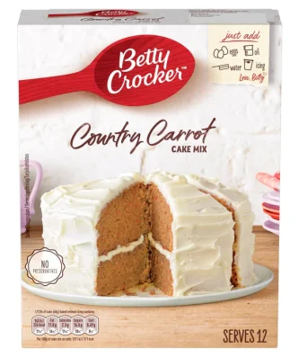 Betty Crocker Country Carrot Cake Mix 425g
