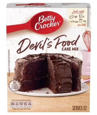 Betty Crocker Devil's Food Chocolate Cake Mix 425g