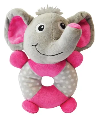 Little Rascals Play Ring Elephant Puppy Toy