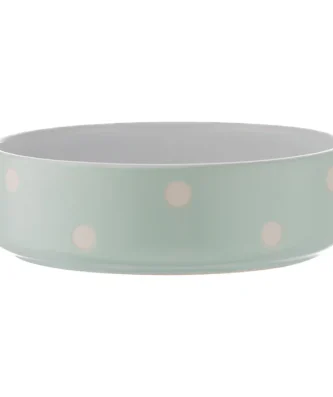 Mason Cash Polka Dot Sage 13cm Pet Bowl