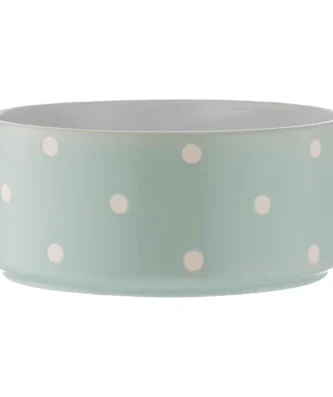 Mason Cash Polka Dot Sage 18cm Pet Bowl