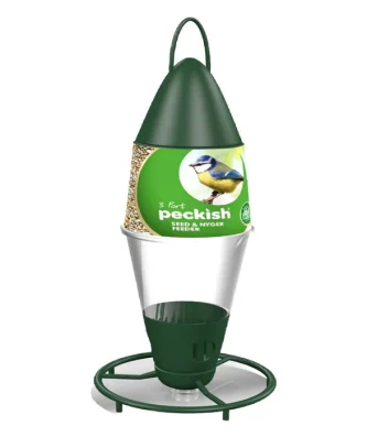 Peckish 3 Port Seed and Nyjer Bird Feeder