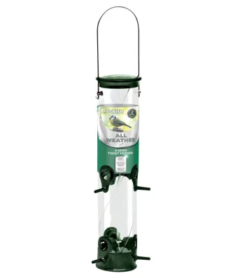 Peckish All Weather 3 Seed Twist Bird Feeder