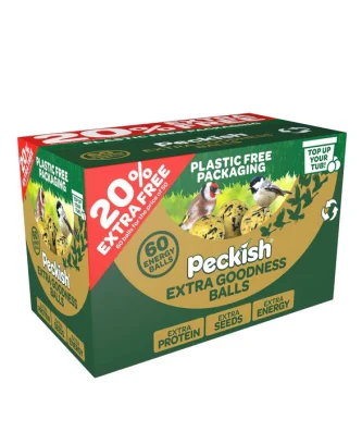 Peckish Extra Goodness Balls 50 Box + 20% Extra Free