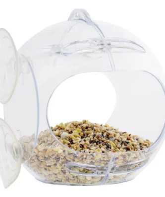 Peckish Globe Window Bird Feeder
