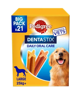 Pedigree DentaStix Daily Dental Chews Large Dog 21 per pack