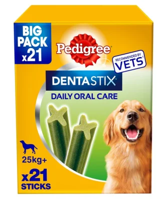 Pedigree Dentastix Fresh Daily Dental Chews Large Dog 21 per pack