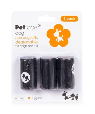 Petface Dog Poop Bag Refills 60 per pack