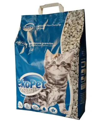 Pettex EkoPet Lightweight Non-Clumping Micropore Cat Litter 20L