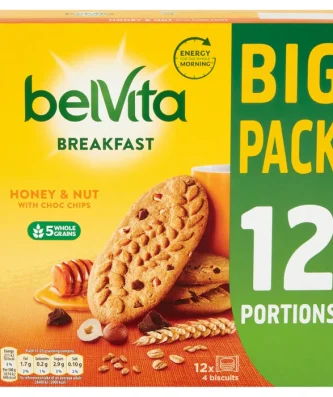 Belvita Honey & Nuts Big Pack 12 per pack