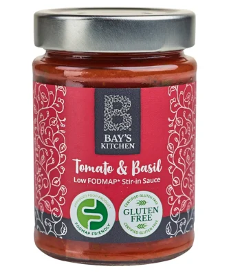 Bay's Kitchen Tomato & Basil Stir in Low Fodmap Sauce 260g