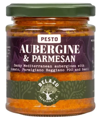 Belazu Aubergine & Parmesan Pesto 165g