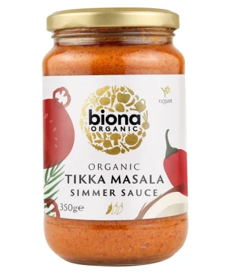 Biona Organic Tikka Masala Simmer Sauce 350g