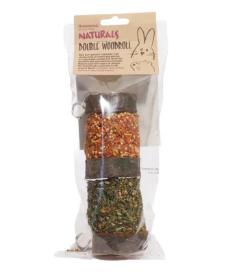 Rosewood Boredom Breaker Natural Treats Double Woodroll