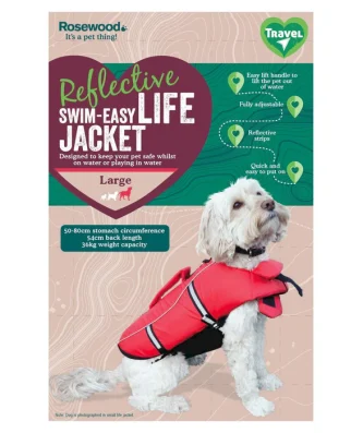 Rosewood Reflective Swim Easy Life Jacket Large