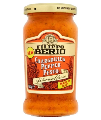 Filippo Berio Chargrilled Pepper Pesto 190g