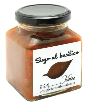 Filotea Tomato & Basil Pasta Sauce 280gv