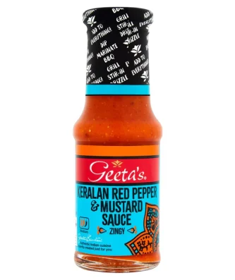 Geeta's Keralan Red Pepper & Mustard Sauce 200g