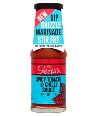 Geetas Madras Tomato & Chilli Sauce 210g