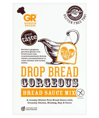 Gordon Rhodes Drop Bread Gorgeous Gluten Free Bread Sauce 125g