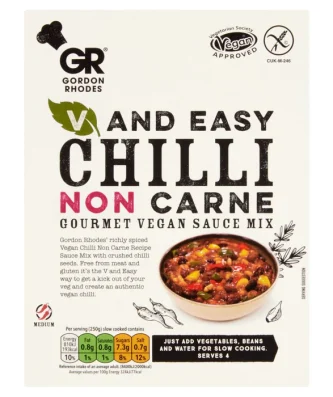 Gordon Rhodes V & Easy Chilli Non Carne 75g