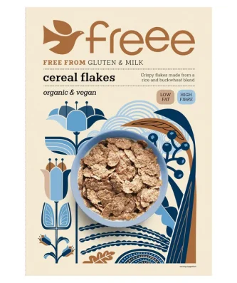 Doves Farm Gluten Free Organic Cereal Flakes 375g
