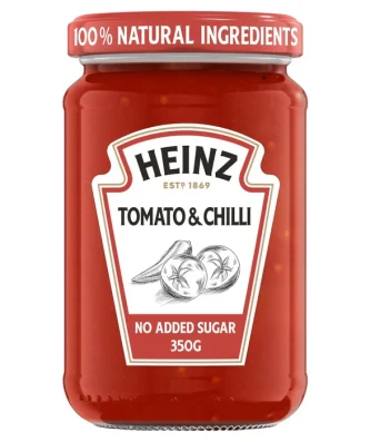 Heinz Tomato & Chilli Pasta Sauce 350g