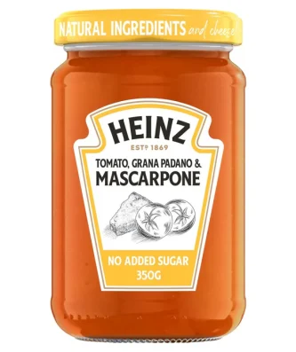 Heinz Tomato & Mascarpone Pasta Sauce 350g