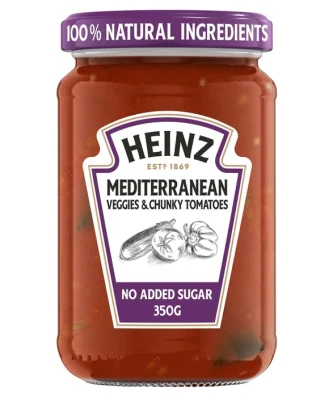Heinz Tomato & Mediterranean Veg Pasta Sauce 350g