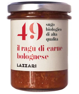 Lazzari Organic 49 Bolognese Ragu Pasta Sauce 180g