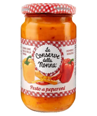 Le Conserve Della Nonna Sweet Grilled Peppers Pesto 190g