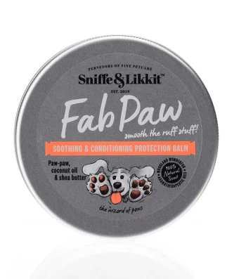 Sniffe & Likkit Fab Paw Soothing & Conditioning Protection Balm for Dogs 75g