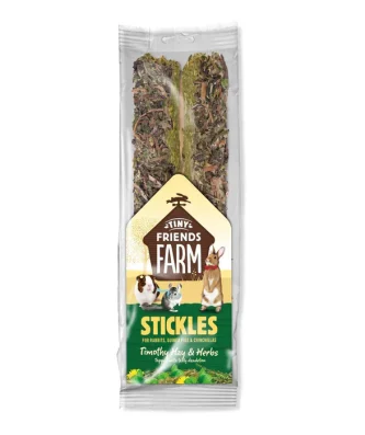 Supreme Tiny Friends Farm Stickle Timothy Hay and Herbs 100g