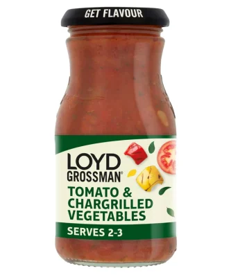 Loyd Grossman Tomato & Chargrilled Vegetable Sauce 350g