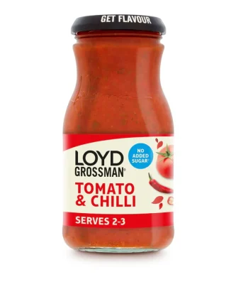 Loyd Grossman Tomato & Chilli No Added Sugar 350g