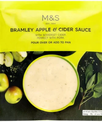 M&S Bramley Apple & Cider Sauce 200g