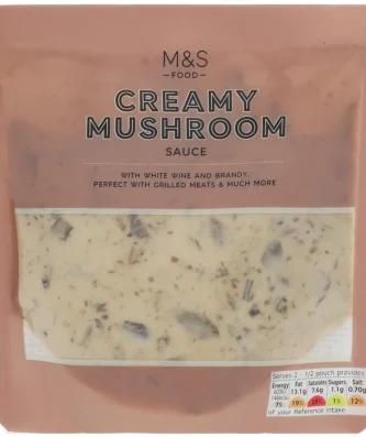 M&S Creamy Mushroom Sauce 200g