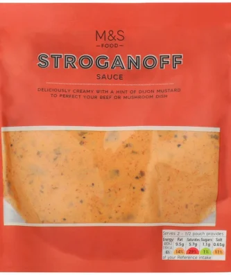 M&S Creamy Stroganoff Sauce 200g