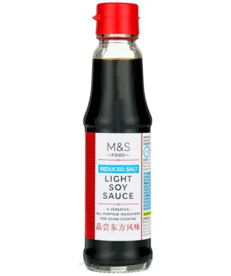 M&S Light Soy Sauce Reduced Salt 150ml