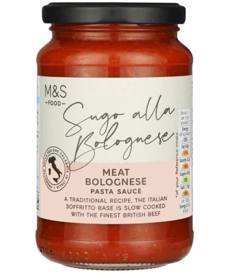 M&S Meat Bolognese Pasta Sauce 340g