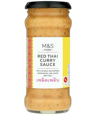 M&S Red Thai Curry Sauce 270g