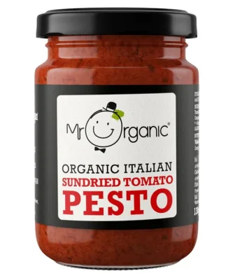 Mr Organic Vegan Sundried Tomato Pesto 130g