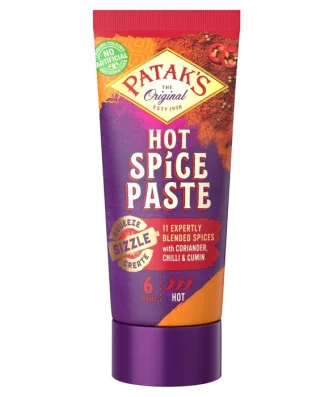Patak's Hot Curry Spice Paste 135g