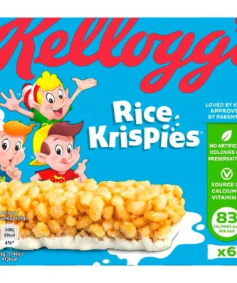 Kellogg's Rice Krispies Cereal Milk Bars 6 per pack